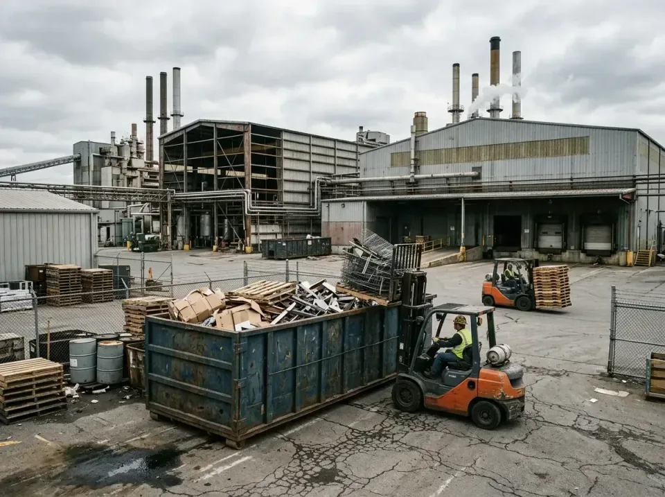 industrial-factory-scrap-conta-003 — frequently asked questions, Cheap Roll-off Dumpster Rentals in Mount Pocono, PA